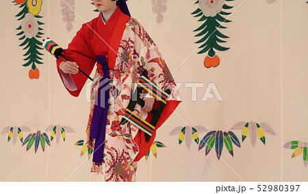 琉球舞踊 かせわく かせかけ（かしかき）女踊