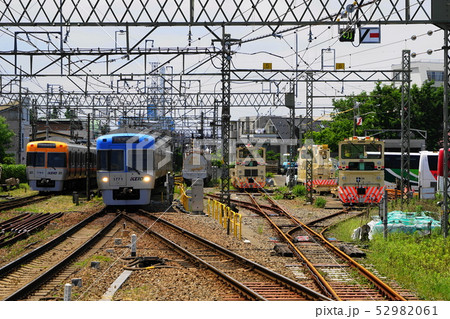 5月 杉並02京王井の頭線永福町駅・電車と保線車両 5月 杉並02京王井の頭線永福町駅・電車と保線車両 52982061