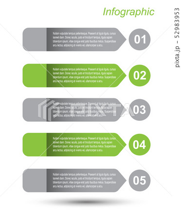 Modern Design Template, can be used for info-graph 52983953