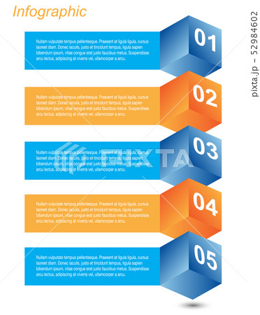 Info-graphic design template. 52984602