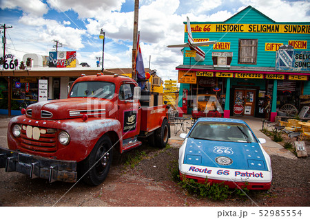 アメリカ ルート66 街並 52985554