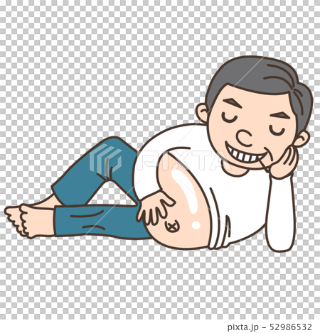 人物/食後のおっちゃん 人物/食後のおっちゃん 52986532