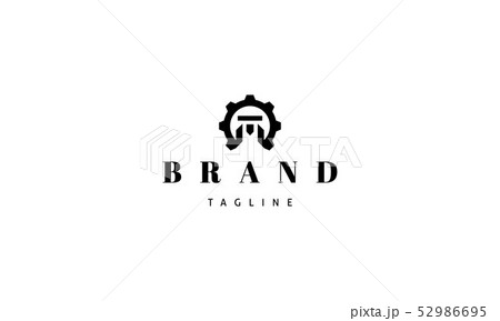 M T letter Gear abstract black vector logo design M T letter Gear abstract black vector logo design 52986695