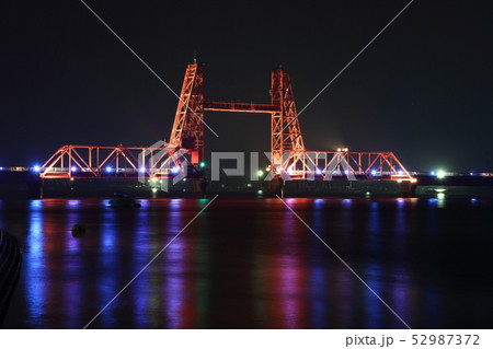国鉄旧佐賀線　筑後川昇開橋　重要文化財 52987372
