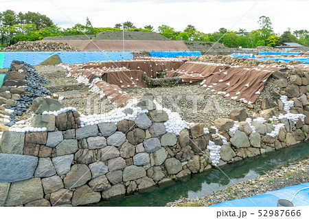 発掘調査 駿府城天守台跡 52987666