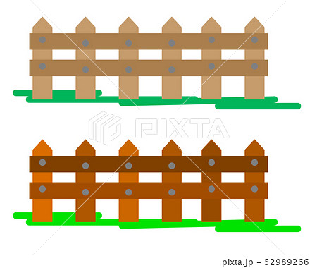 柵のイラスト素材