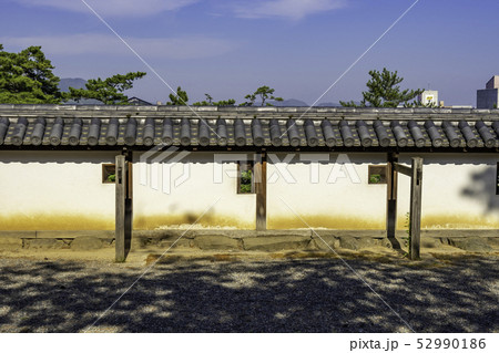 島根県松江市 松江城 塀 狭間 島根県松江市 松江城 塀 狭間 52990186