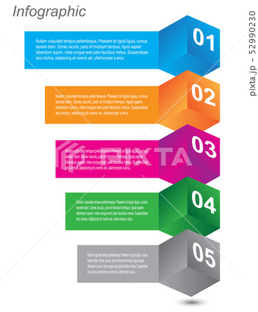 Info-graphic design template. Info-graphic design template. 52990230