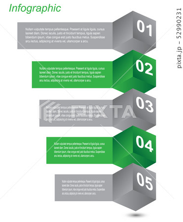 Info-graphic design template. Info-graphic design template. 52990231