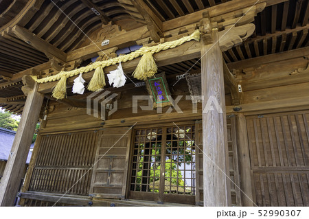 島根県松江市　松江城　松江神社　拝殿 52990307