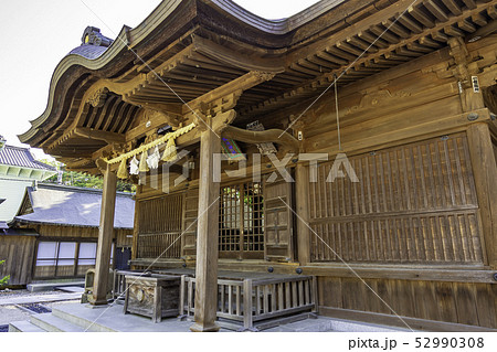 島根県松江市 松江城 松江神社 拝殿 島根県松江市 松江城 松江神社 拝殿 52990308