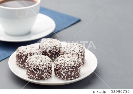 Swedish sweets chocolate balls or chokladbollar Swedish sweets chocolate balls or chokladbollar 52990756