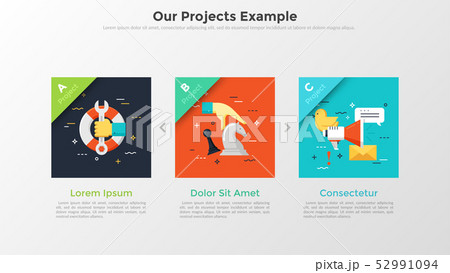 Modern Infographic Template 52991094