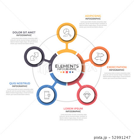 Modern Infographic Template 52991247