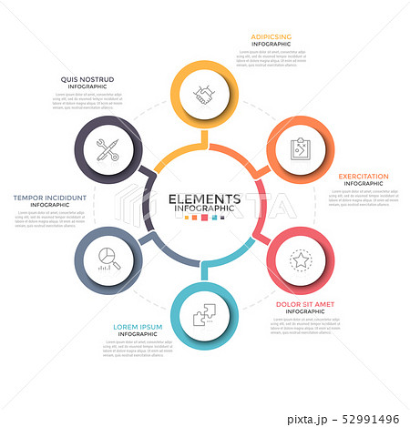 Modern Infographic Template 52991496