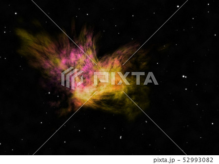Being shone nebula. 3D rendering Being shone nebula. 3D rendering 52993082
