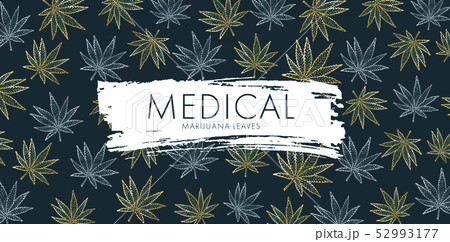 medical marijuana poster with cannabis leabes and text medical marijuana poster with cannabis leabes and text 52993177