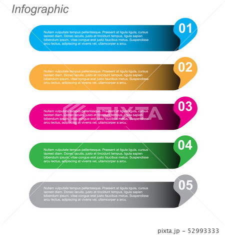 Info-graphic design template.  52993333