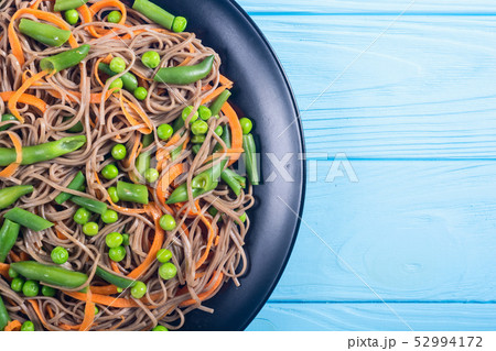Soba noodles salad Soba noodles salad 52994172