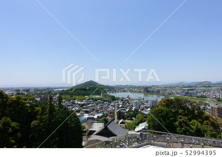 犬山城と犬山市街 52994395