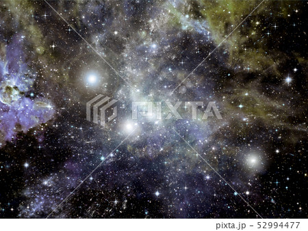 galaxy in a free space. 3D rendering galaxy in a free space. 3D rendering 52994477