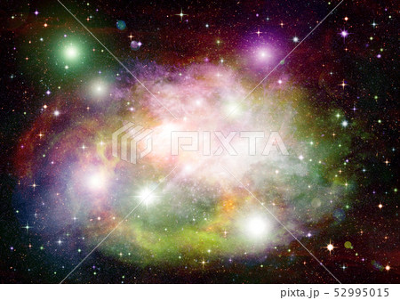 galaxy in a free space 52995015