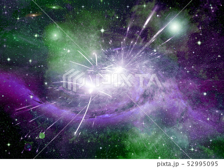galaxy in a free space 52995095