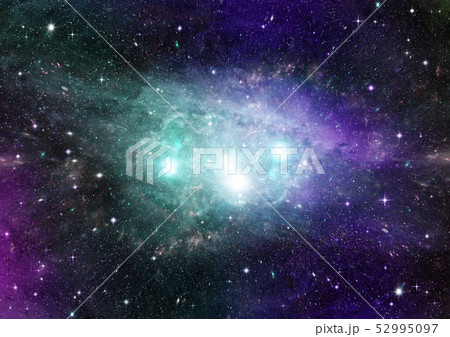 galaxy in a free space 52995097