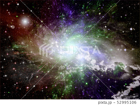 galaxy in a free space 52995106