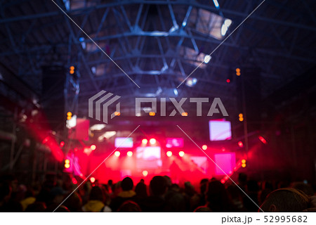 Abstract blured concert concept background 52995682