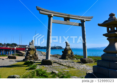 雄島 大湊神社の鳥居 52999323