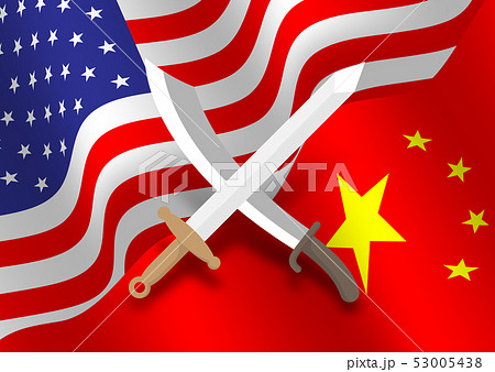 Europe and asian sword weapon cross on America and 53005438