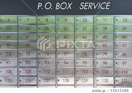 PO box service for customer at Post Office PO box service for customer at Post Office 53015266