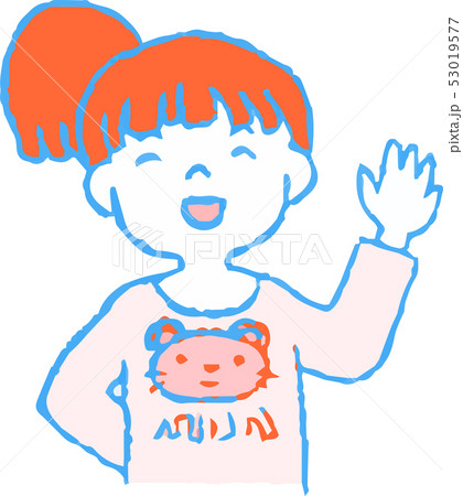 女性 様々な世代 上半身 立ち姿 手描き かわいい イラスト 女性 様々な世代 上半身 立ち姿 手描き かわいい イラスト 53019577