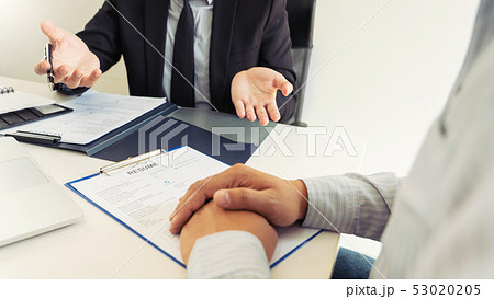 Job Interview and hiring concept, Appointment cand 53020205