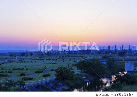 二子玉川の夕景 53021367