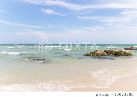 Landscapes View The atmosphere is beautiful Sand a 53023386