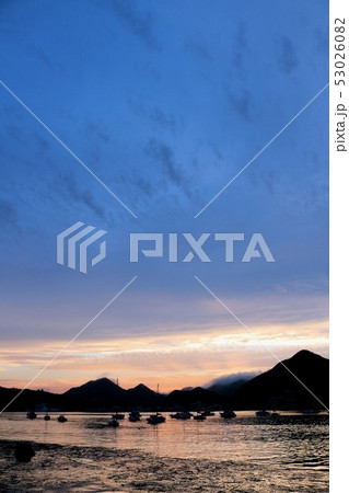 伊豆下田の海辺の夕暮れ 伊豆下田の海辺の夕暮れ 53026082