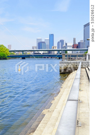 大阪　中之島周辺の風景 53026612