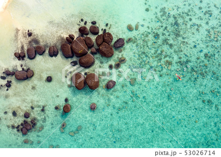 Travel Thailand sea with Vocano rock 53026714