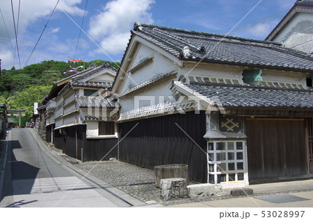高知県室戸市：吉良川の町並み（5月） 53028997