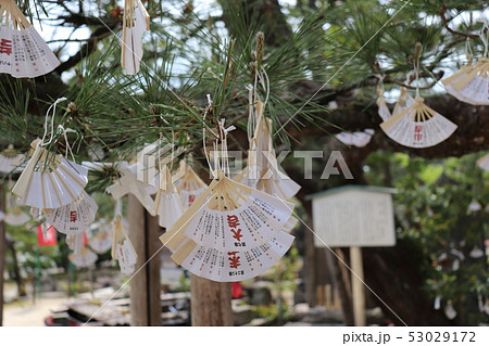 天橋立観光 智恩寺 すえひろ扇子おみくじ 天橋立観光 智恩寺 すえひろ扇子おみくじ 53029172