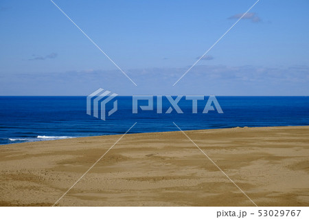 鳥取砂丘の美しい風景 鳥取砂丘の美しい風景 53029767