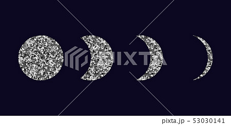 Moon phases. 53030141