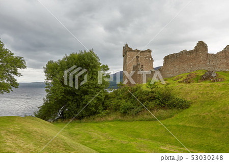 Urquhart Castle on the Shore of Loch Ness, Urquhart Castle on the Shore of Loch Ness, 53030248