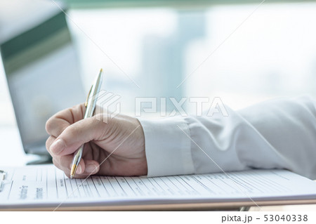 Business application form applicant filling job Business application form applicant filling job 53040338