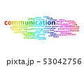 COMMUNICATION word cloud collage. Business and 53042756