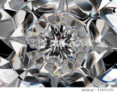 diamond Abstract structure extreme closeup and diamond Abstract structure extreme closeup and 53051101