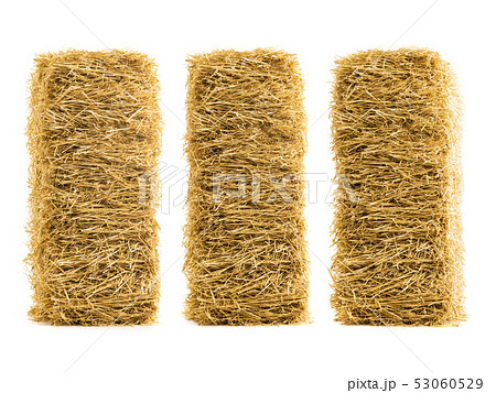 three dry haystack isolated three dry haystack isolated 53060529