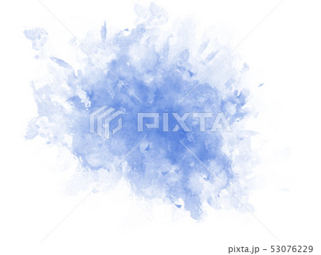 Colorful shape watercolor illustration painting. 53076229